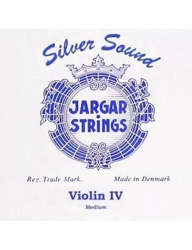 JARGAR 4th G - Corda singola per violino, tensione media, argento