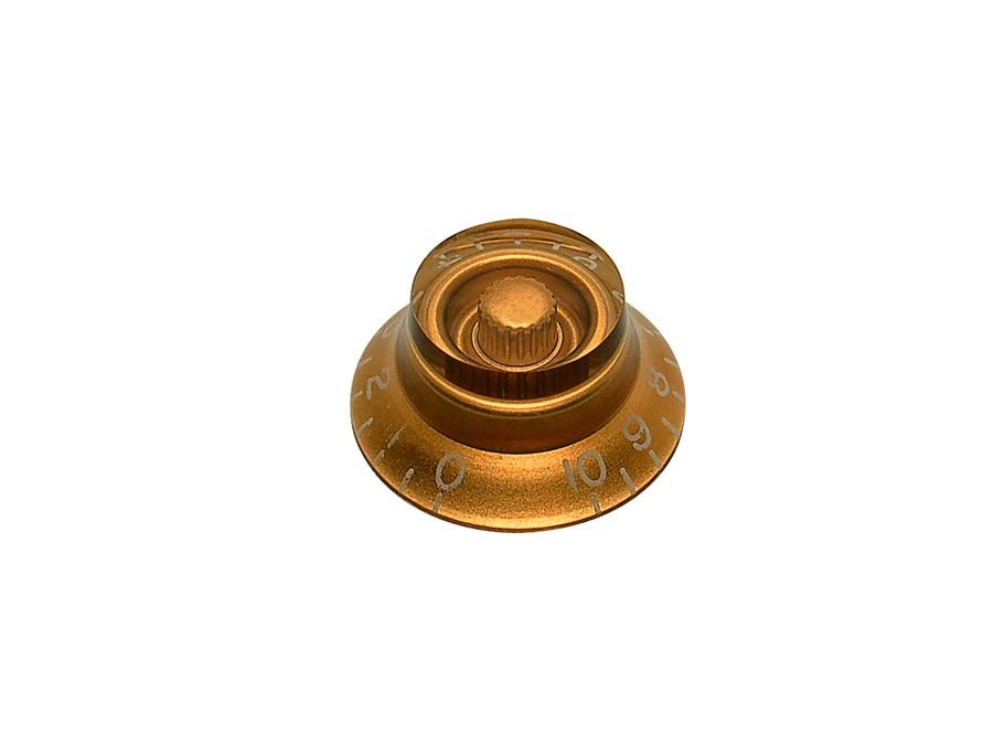 BOSTON Bell knob, transparent amber, lefty