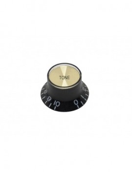 BOSTON Bell knob SG model, black with gold