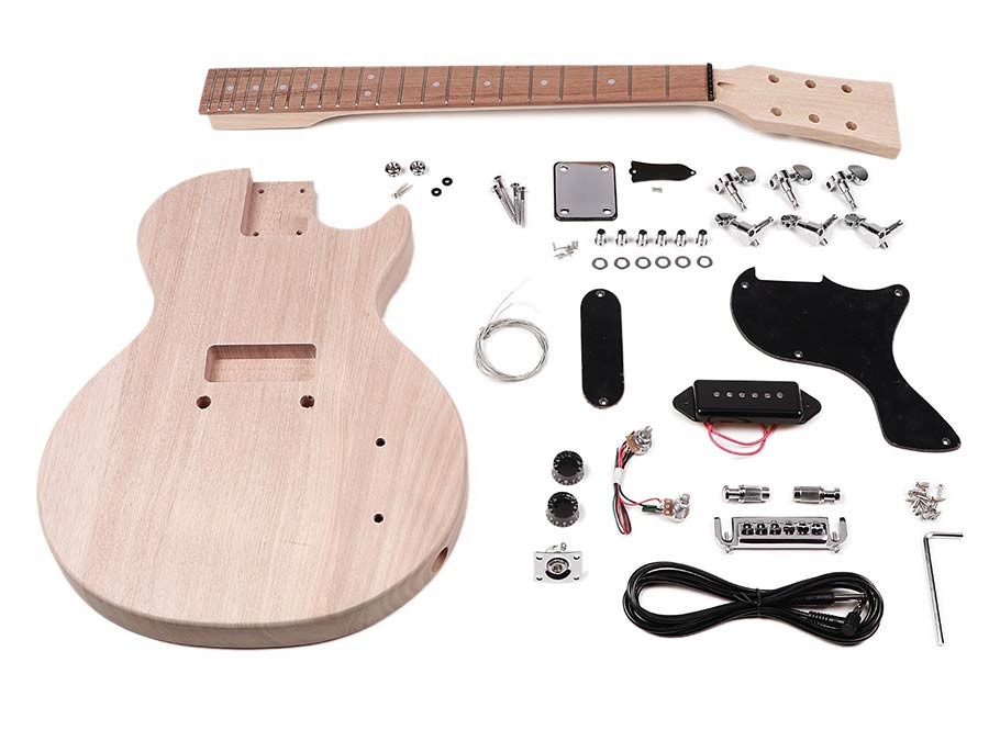 BOSTON Kit di assemblaggio fai da te chitarra elettrica LPJ