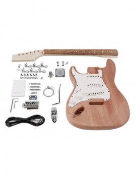 BOSTON Kit di assemblaggio fai da te chitarra elettrica ST mancina