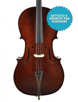 LEONARDO Set violoncello 7/8 settato e pronto per suonare