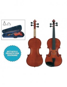 LEONARDO Set violino 1/8 settato e pronto per suonare