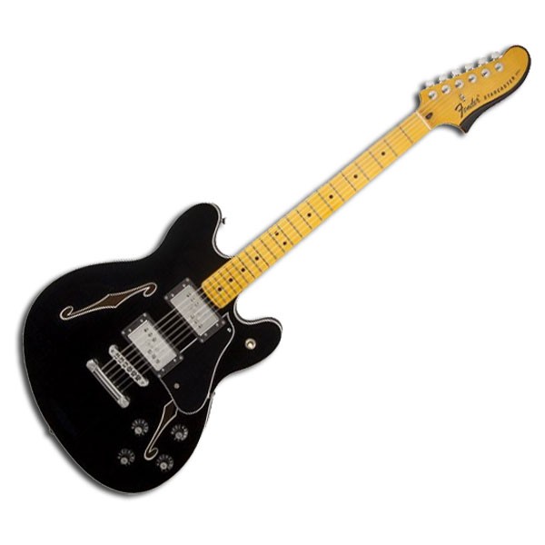 Fender Starcaster®, Maple Fingerboard, Black