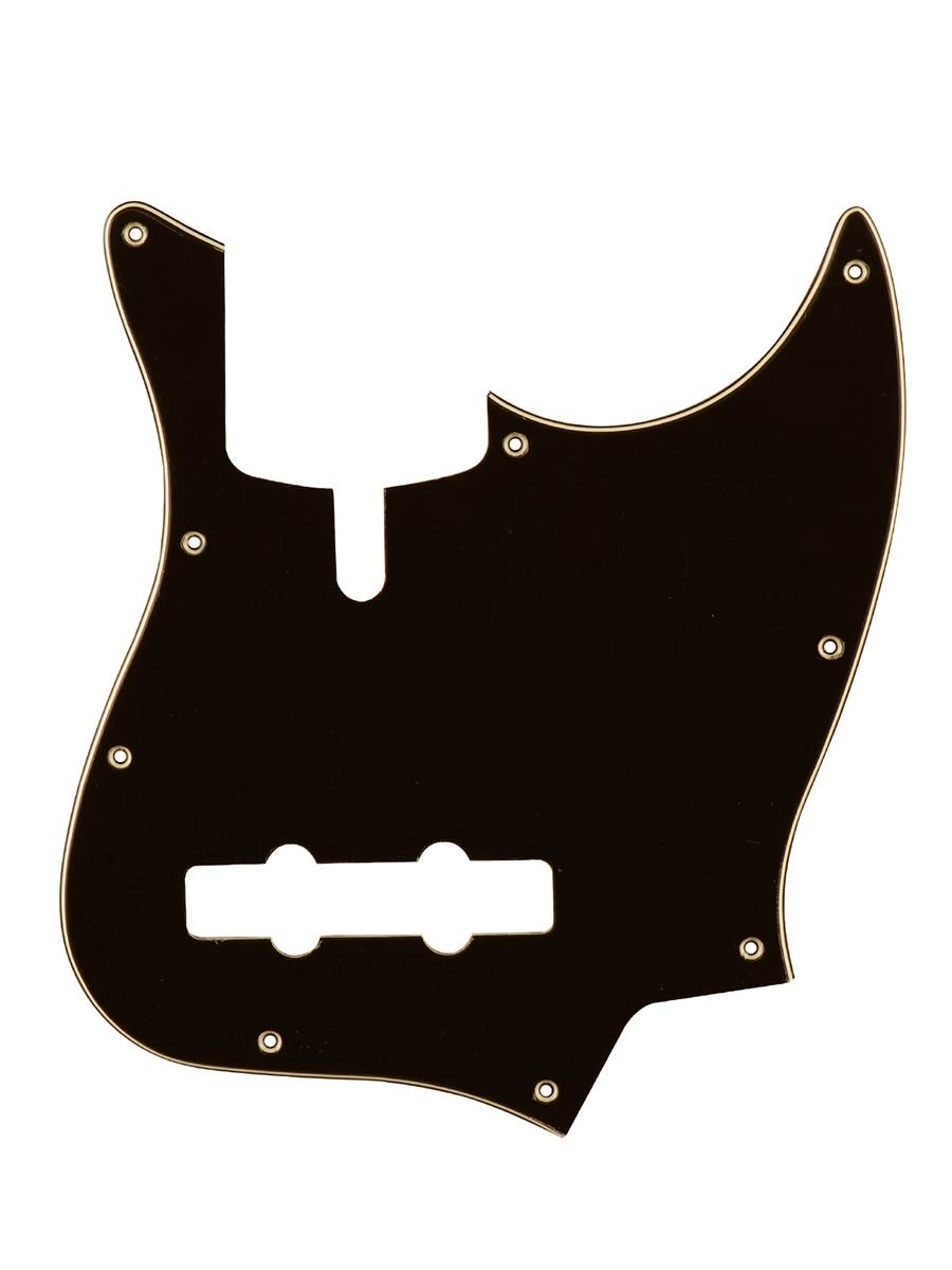 BOSTON Battipenna per basso elettrico 4 corde Sire Marcus Miller V-series, 3 strati, black and cream