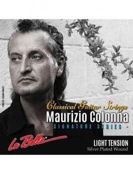 LA BELLA La Bella Maurizio Colonna | Muta di corde per chitarra classica MC1000L Tensione: Bassa