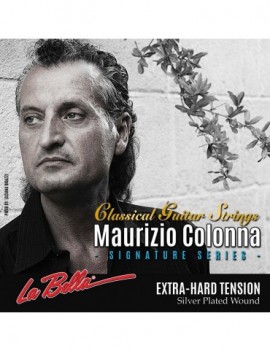 LA BELLA La Bella Maurizio Colonna | Muta di corde per chitarra classica MC1000XH Tensione: Extra alta