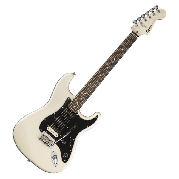 Fender Squier Contemporary Stratocaster HSS Tastiera in palissandro bianco perla