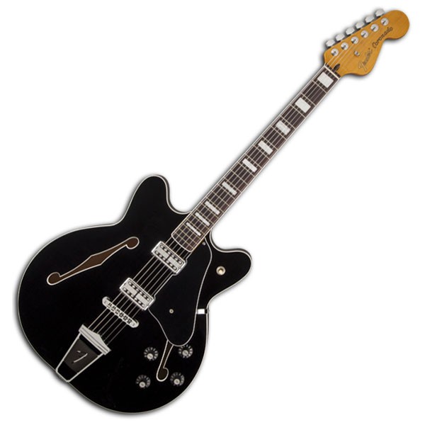 Fender Coronado, Rosewood Fingerboard, Black