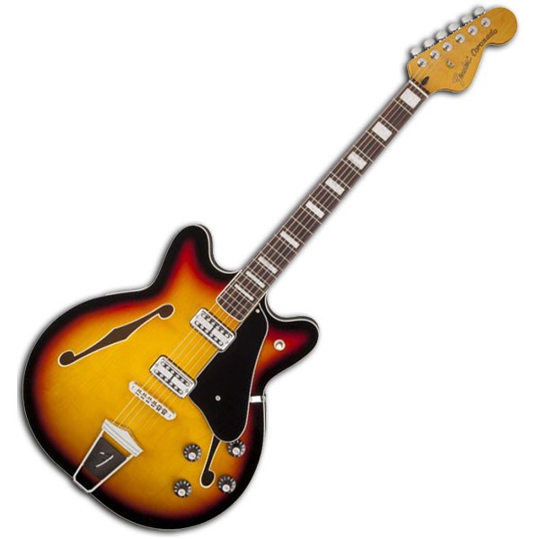 Fender Coronado, Rosewood Fingerboard, 3-Color Sunburst