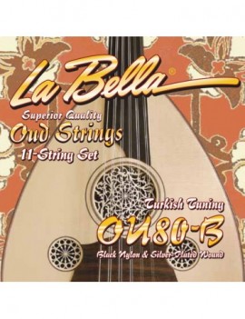 LA BELLA La Bella OU80-B | Muta di corde per oud arabo OU80-B