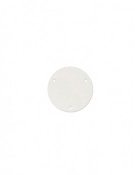 BOSTON Piastra posteriore (back plate), cavità switch, 55,6mm, 1 strato, LP-model, white