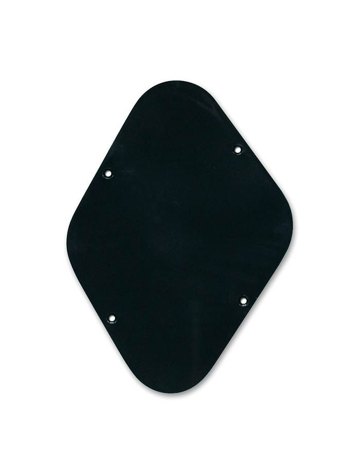 BOSTON Piastra posteriore (back plate), cavità potenziometri, 1 strato, LP-model, black