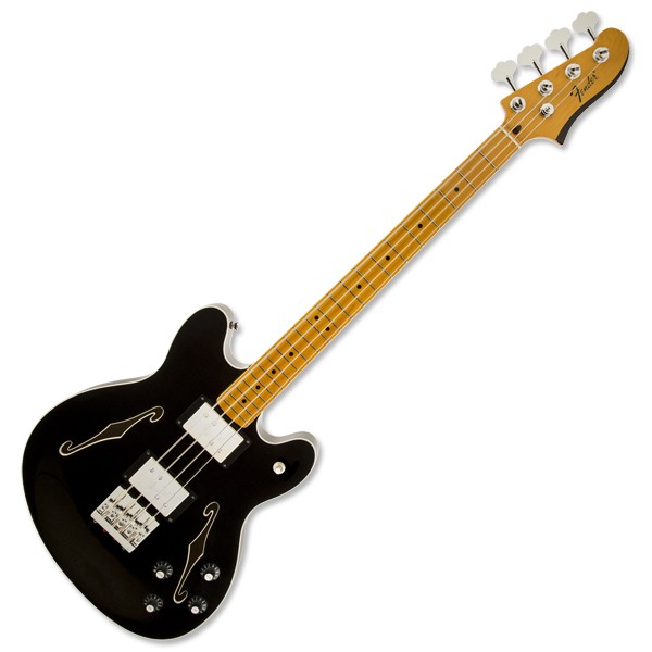 Fender Starcaster® Bass, Maple Fingerboard, Black