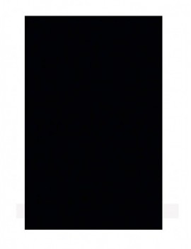 BOSTON Foglio per battipenna, 3 strati, 45x29cm, black