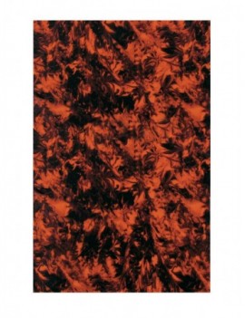 BOSTON Foglio per battipenna, 3 strati, 45x29cm, marble orange