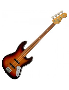 Jaco Pastorius Fretless Jazz Bass® Pao Ferro Fingerboard, 3-ColorSunburst