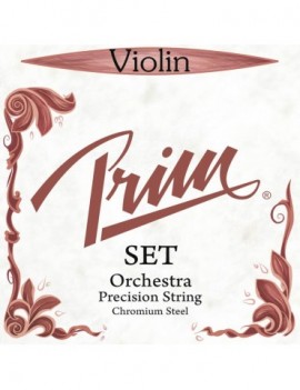 PRIM Muta di corde per violino 4/4, tensione alta, orchestra, acciaio cromato