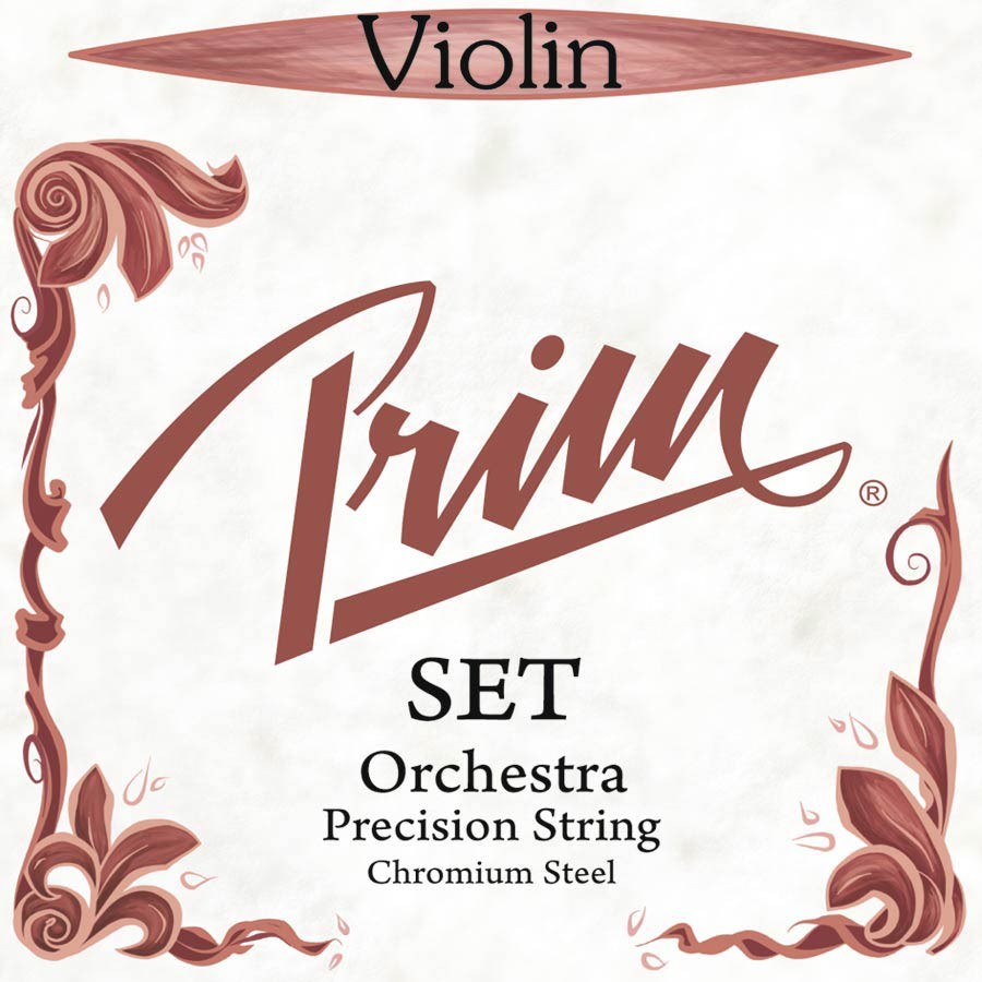 PRIM Muta di corde per violino 4/4, tensione alta, orchestra, acciaio cromato