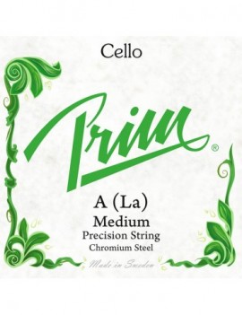 PRIM 1st A - Corda singola per violoncello 4/4, tensione media, acciaio cromato