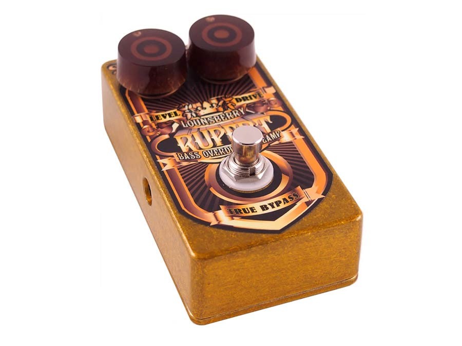 LOUNSBERRY PEDALS Rupert Pedale preamp/overdrive per basso, analogico FET, versione handwired