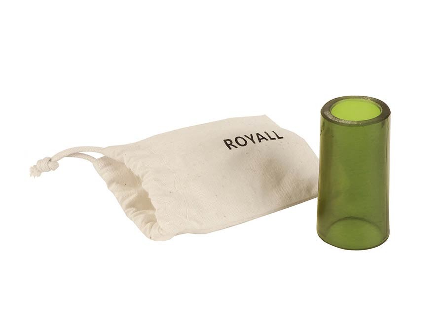 ROYALL Slide in vetro di bottiglia, 5,5 cm, con borsa