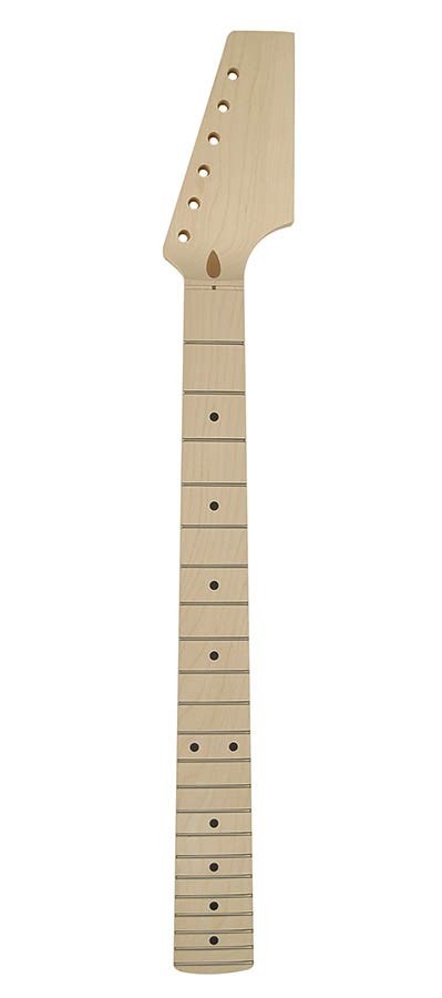 BOSTON Manico per chitarra elettrica ST, moderno, acero/acero, 22 tasti, radius 9,5''