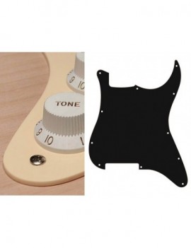 BOSTON Battipenna per chitarra elettrica ST, no holes (only screw holes), 1 strato, cream