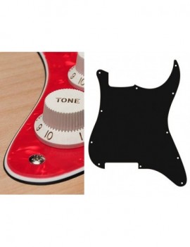 BOSTON Battipenna per chitarra elettrica ST, no holes (only screw holes), 3 strati, pearl red