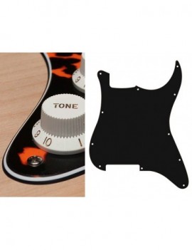 BOSTON Battipenna per chitarra elettrica ST, no holes (only screw holes), 3 strati, wild cat orange