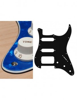 BOSTON Battipenna per chitarra elettrica ST, SSH, 3 pot holes, 3-5 switch, 3 strati, pearl blue