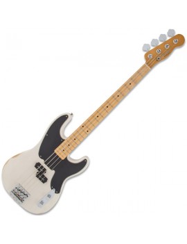 Mike Dirnt Road Worn® Precision Bass® Maple Fingerboard, WhiteBlonde
