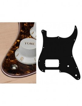 BOSTON Battipenna per chitarra elettrica ST, H, 2 pot holes, 4 strati, tortoise brown pearl