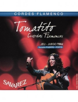 SAVAREZ Muta di corde per chitarra classica flamenco, tensione alta, Tomatito Signature