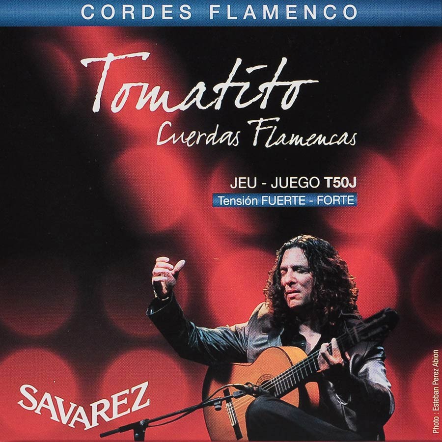 SAVAREZ Muta di corde per chitarra classica flamenco, tensione alta, Tomatito Signature