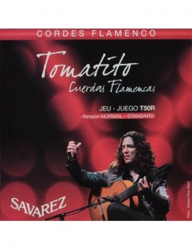 SAVAREZ Muta di corde per chitarra classica flamenco, tensione normale, Tomatito Signature