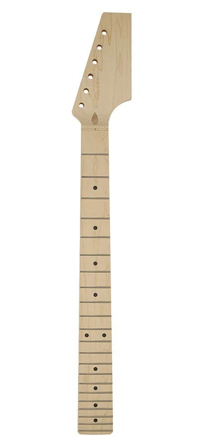 BOSTON Manico per chitarra elettrica TE, moderno, acero/acero, 22 tasti, radius 9,5''