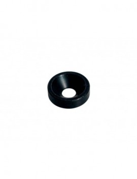 BOSTON Ghiere per il fissaggio del manico, 15mm, colore nero, 4pz