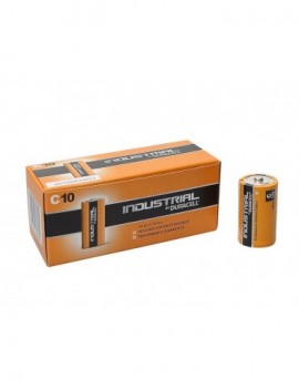 DURACELL Pack 10 batterie C-cell alkaline 1,5v