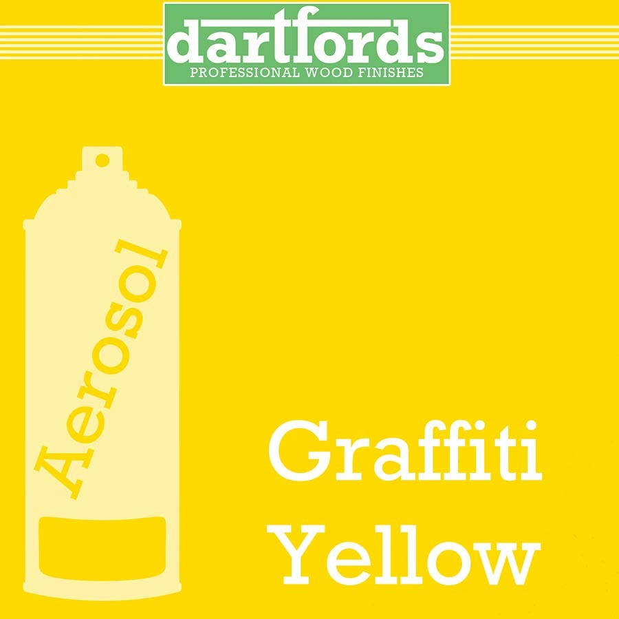 DARTFORDS Vernice spray, colore Graffiti Yellow, 400ml