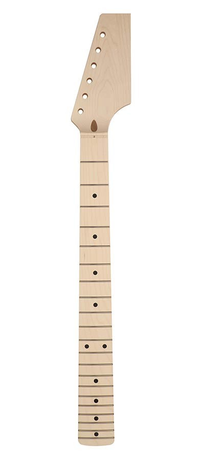BOSTON Manico per chitarra elettrica ST, moderno, acero/acero, 21 tasti, radius 9,5''