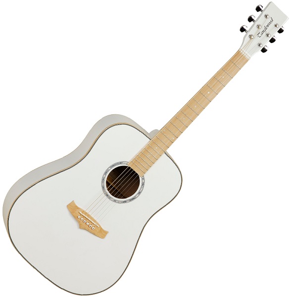 Stratos chitarra acustica dreadnought WHITE