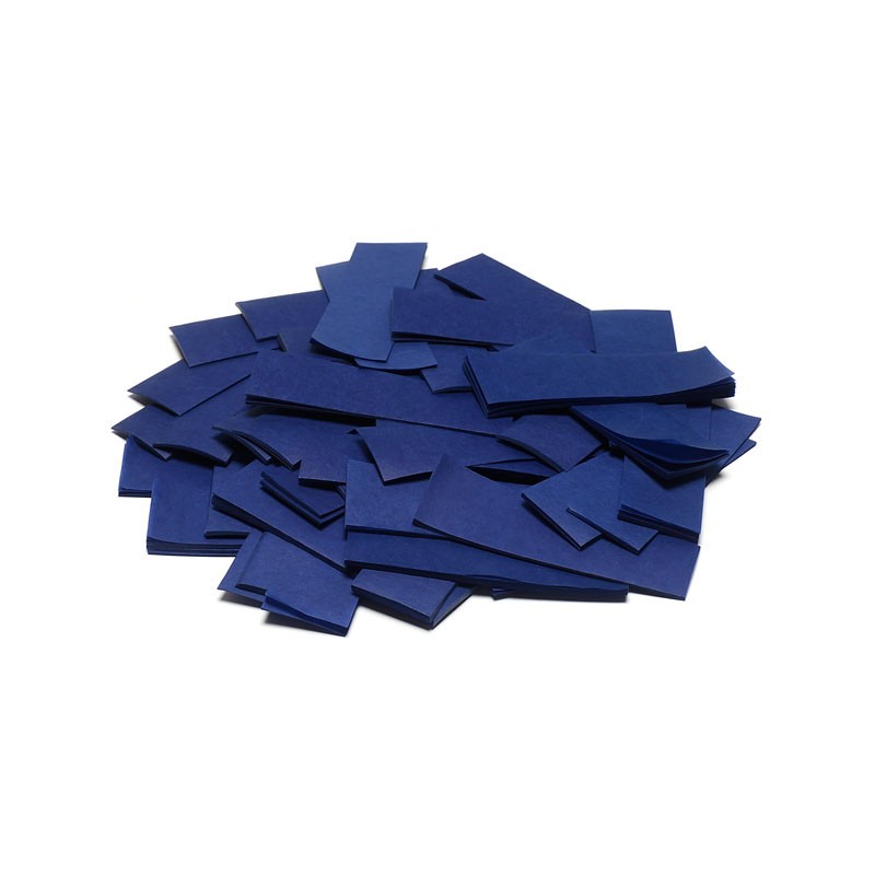 THE CONFETTI MAKER Slow-fall confetti rectangles - Dark blue