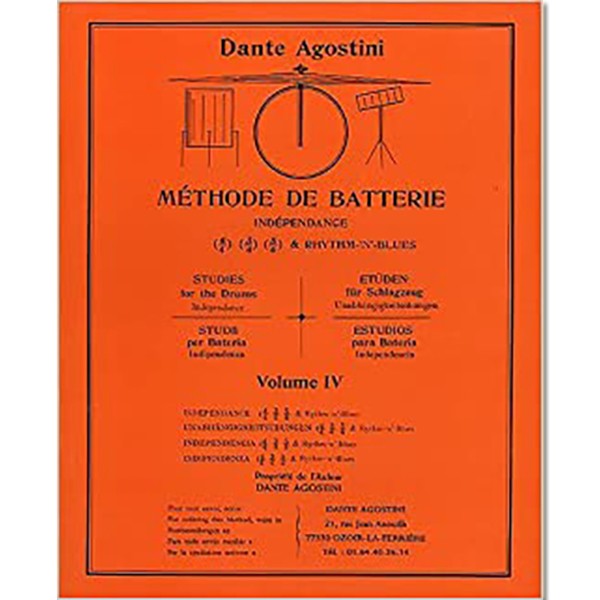 Dante Agostini Méthode de Batterie - Volume 4