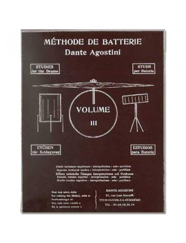 DAnte AGostini Méthode de Batterie - Volume 3