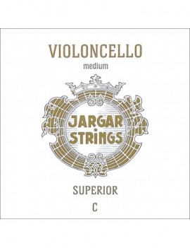 JARGAR 4th C - Corda singola per violoncello, tensione media, tungsteno