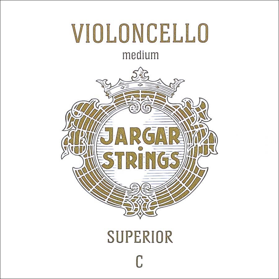 JARGAR 4th C - Corda singola per violoncello, tensione media, tungsteno