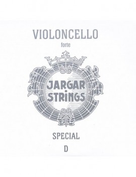 JARGAR 2nd D - Corda singola per violoncello, tensione alta, flexi-metal, special