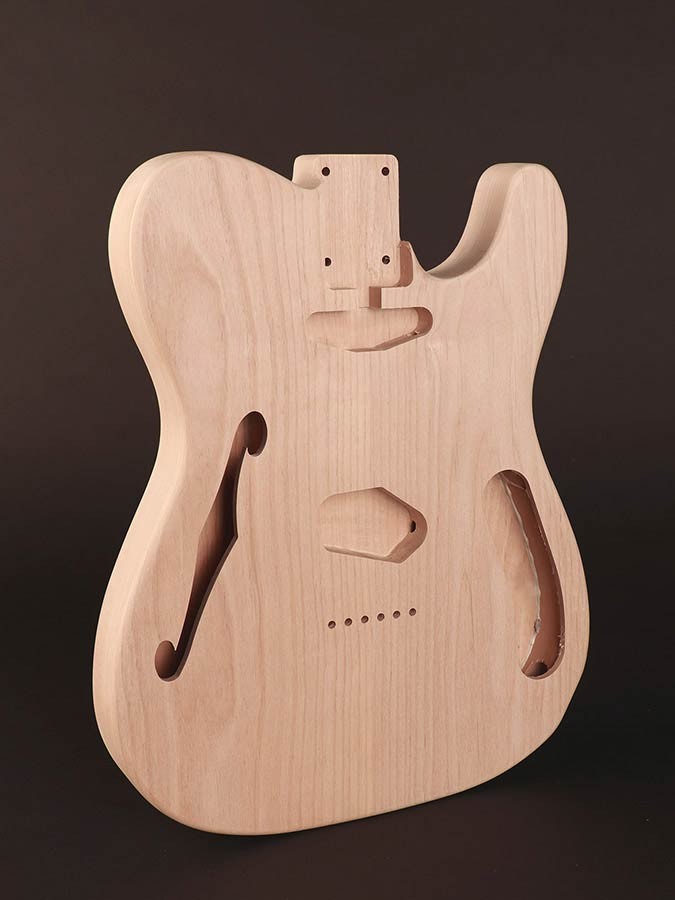 BOSTON Corpo per chitarra elettrica TLHT, hollow thinline, vintage, frassino in due pezzi
