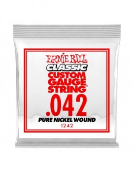 ERNIE BALL 1242 Pure Nickel Wound .042